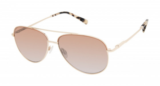 Ted Baker TWS160 Sunglasses, Gold (GLD)