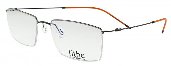 Lithe LT16000_54-17-140 LT16000 Eyeglasses, 421 MATTE SILVER/COBALT