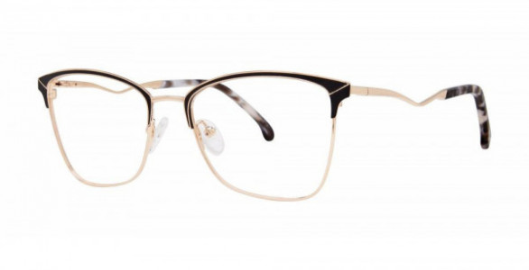 Modern Art A609 Eyeglasses, Black/Gold