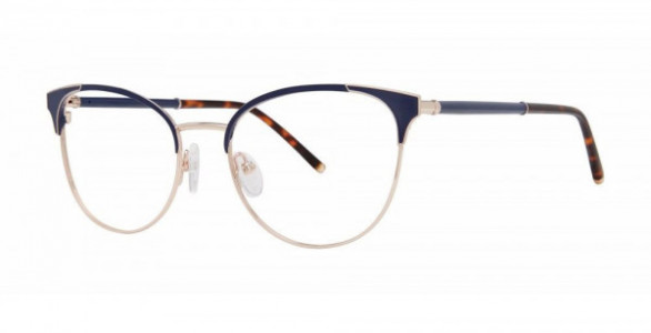 Modern Art A611 Eyeglasses, Navy Tortoise