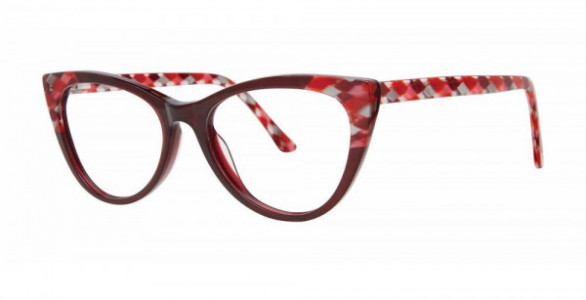 Modern Art A612 Eyeglasses, Ruby/Rose