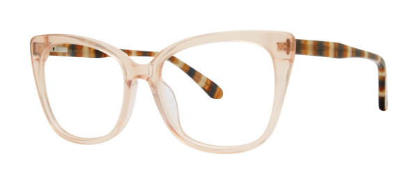 Genevieve OBLIGE Eyeglasses, Brown Crystal