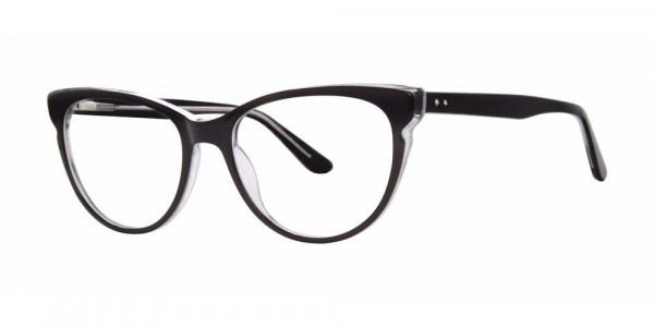 Genevieve MODEST Eyeglasses, Black/Crystal