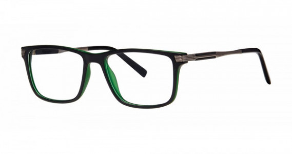 Giovani di Venezia CARTER Eyeglasses, Black/Olive Matte