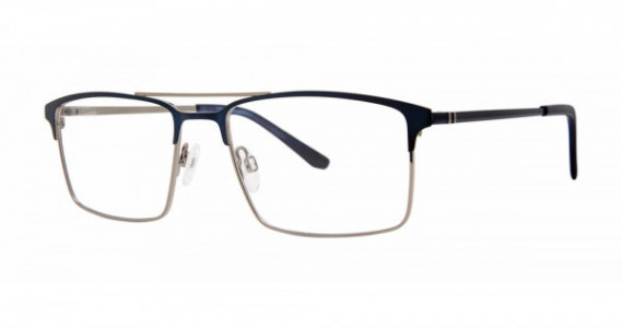 Giovani di Venezia GVX577 Eyeglasses, Matte Navy/Gunmetal