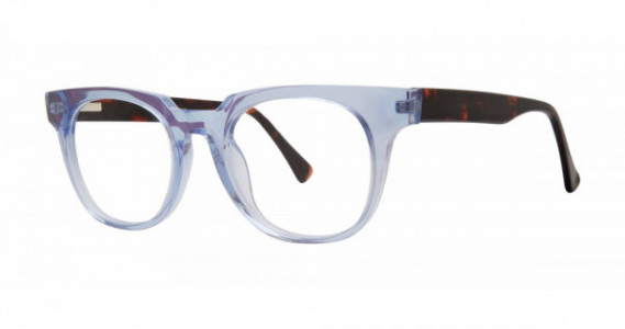 Modern Times UNANIMOUS Eyeglasses, Blue/Crystal/Tortoise