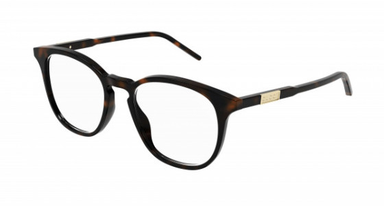 Gucci GG1157O Eyeglasses, 006 - HAVANA with TRANSPARENT lenses