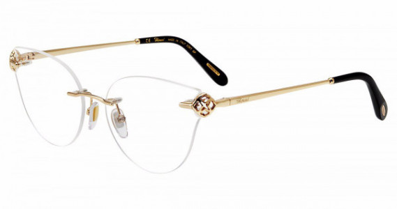 Chopard VCHF87S Eyeglasses, Gold