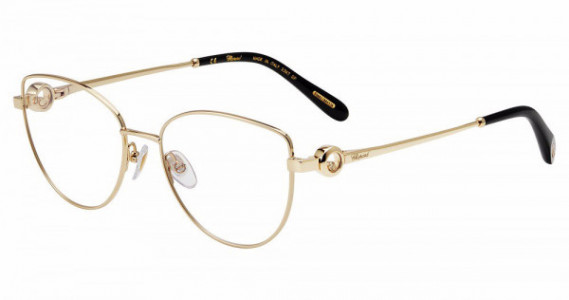 Chopard VCHG02S Eyeglasses, ROSE GOLD (0300)