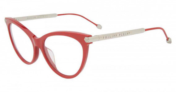 Philipp Plein VPP037S Eyeglasses, RED (02GH)