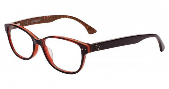 Zadig & Voltaire VZV021 Eyeglasses, Orange