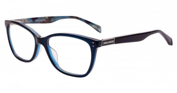 Zadig & Voltaire VZV125 Eyeglasses, Blue
