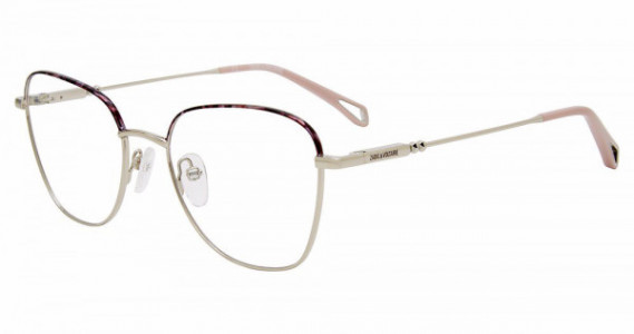 Zadig & Voltaire VZV331 Eyeglasses, SH.PALLADIUM W/COLORS 523