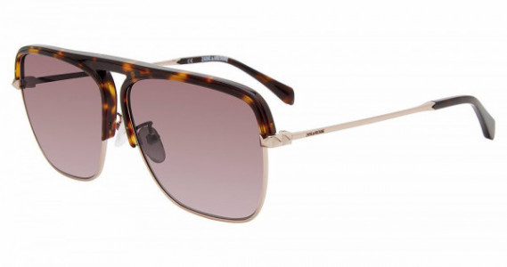 Zadig & Voltaire SZV321 Sunglasses, RED GOLD (A39Y)