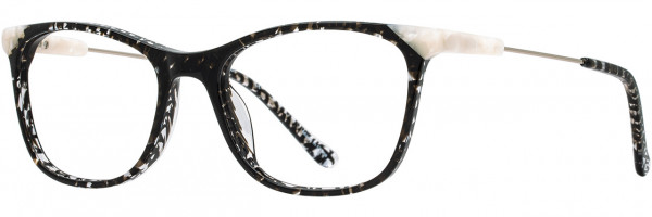 Cinzia Designs Cinzia Ophthalmic 5147 Eyeglasses, 1 - Black Crystal