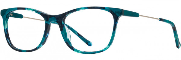 Cinzia Designs Cinzia Ophthalmic 5147 Eyeglasses, 2 - Teal Marble