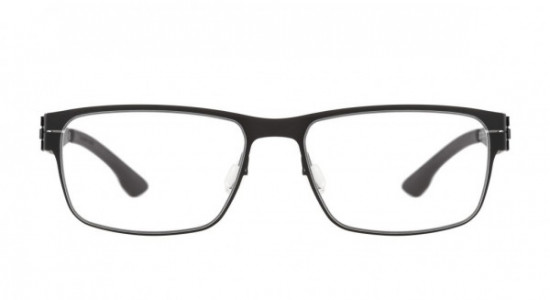 ic! berlin Paul R. Large Eyeglasses, Black - Black