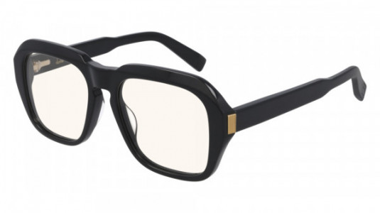 dunhill DU0001S Sunglasses, 007 - BLACK with YELLOW lenses