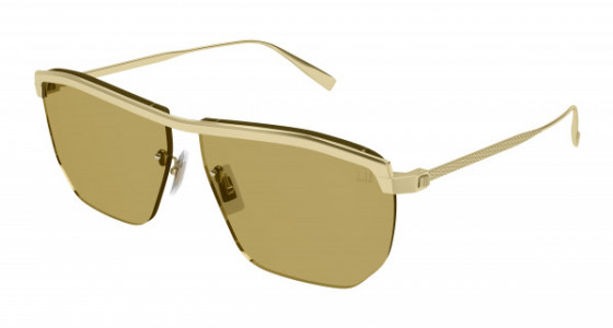 dunhill DU0026S Sunglasses, 004 - GOLD with YELLOW lenses