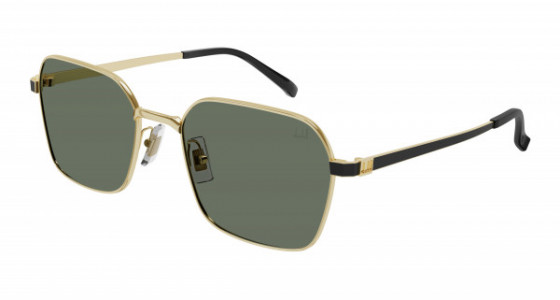 dunhill DU0036S Sunglasses, 006 - GOLD with GREEN lenses