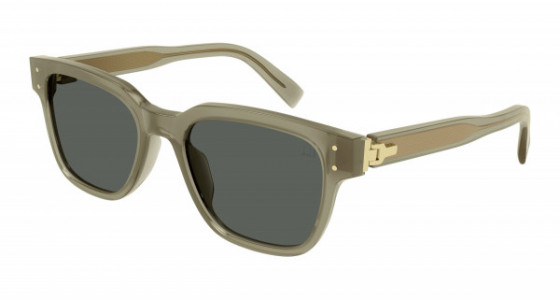 dunhill DU0045S Sunglasses, 004 - BROWN with GREEN lenses