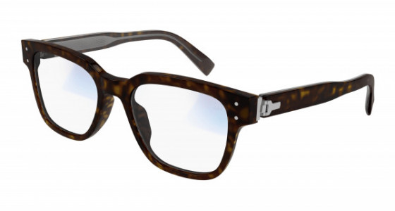 dunhill DU0045S Sunglasses, 005 - HAVANA with TRANSPARENT lenses