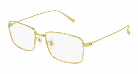 dunhill DU0006O Eyeglasses, 001 - GOLD with TRANSPARENT lenses