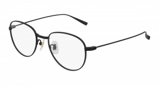 dunhill DU0007O Eyeglasses, 002 - BLACK with TRANSPARENT lenses