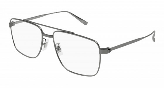 dunhill DU0024O Eyeglasses, 004 - GUNMETAL with TRANSPARENT lenses
