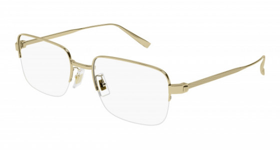 dunhill DU0025O Eyeglasses, 003 - GOLD with TRANSPARENT lenses