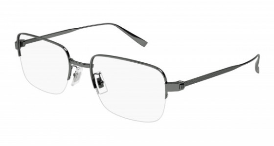 dunhill DU0025O Eyeglasses, 004 - GUNMETAL with TRANSPARENT lenses