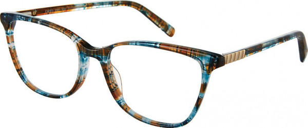 Exces EXCES 3181 Eyeglasses, 930 BLUE-BROWN-GOLD