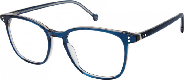 Colors In Optics C1146 LUCAS Eyeglasses, BLGRY BLUE/GREY