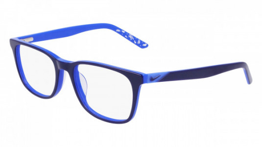 Nike NIKE 5546 Eyeglasses, (404) MIDNIGHT NAVY/RACER BLUE