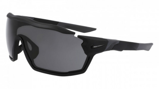 Nike NIKE SHOW X RUSH DZ7368 Sunglasses, (010) MATTE BLACK/DARK GREY