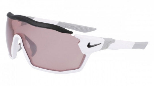Nike NIKE SHOW X RUSH E DZ7369 Sunglasses, (100) WHITE/ROAD TINT