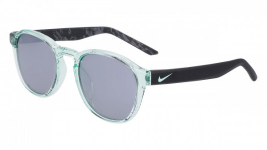 Nike NIKE SMASH DZ7382 Sunglasses, (342) GREEN GLOW/SILVER FLASH