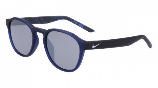 Nike NIKE SMASH DZ7382 Sunglasses, (410) MATTE MIDNIGHT NAVY/SLVR FLASH