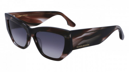 Victoria Beckham VB645S Sunglasses, (036) STRIPED GREY