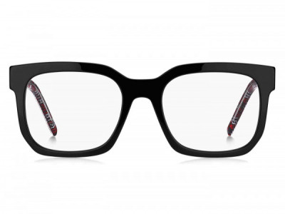 HUGO HG 1223 Eyeglasses, 0INA BLACK PATTERN