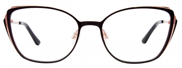 Takumi TK1210 Eyeglasses, 090 - Black & Pink Gold