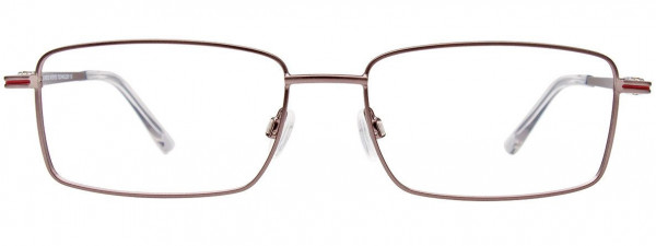 Takumi TK1214 Eyeglasses, 020 - Steel & Red