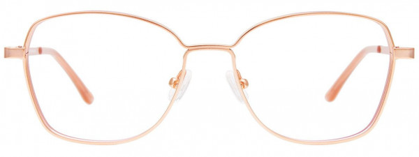 Takumi TK1213 Eyeglasses, 015 - Pink Gold & gra Eyerim / Pink Gold