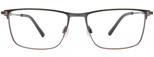 Takumi TK1217 Eyeglasses, 060 - Green & Dark Steel