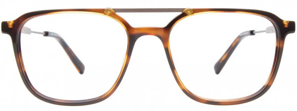 Takumi TK1209 Eyeglasses, 010 - Brown Havanna & Steel