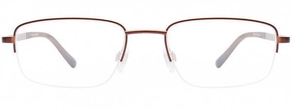 Takumi TK1223 Eyeglasses, 010 - Brown & Steel