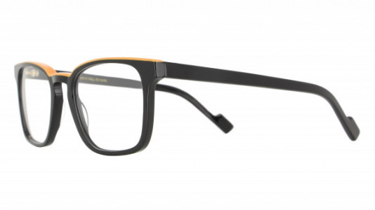 Vanni VANNI Uomo V2120 Eyeglasses, black/ orange line