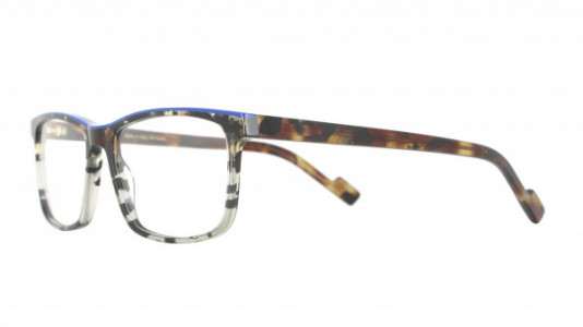 Vanni VANNI Uomo V2122 Eyeglasses, gradient grey havana/ blue line