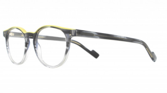 Vanni VANNI Uomo V2123 Eyeglasses, gradient grey havana/ yellow line