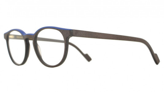 Vanni VANNI Uomo V2123 Eyeglasses, matt brown micropixel/ blue line